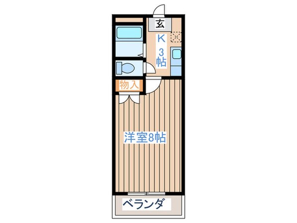 リベール今泉の物件間取画像